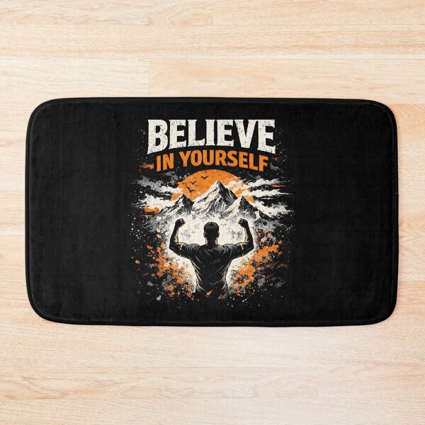 Item preview, Believe In Yourself Motivational Graphic Design designed and sold by DAXIFY.