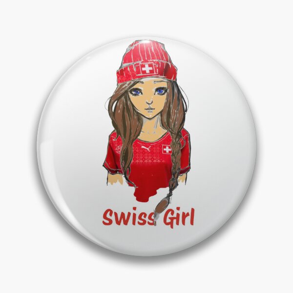Item preview, Swiss Girl Football Fan  designed and sold by famousflies313.