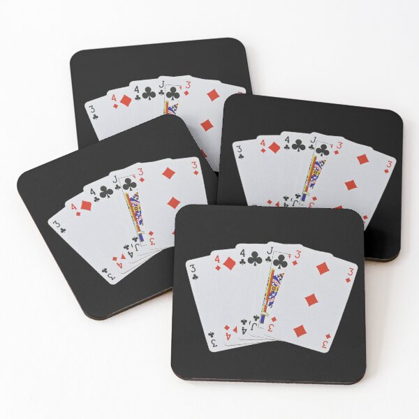 Item preview, "Eddie" cards (black bg) designed and sold by nerdspride.