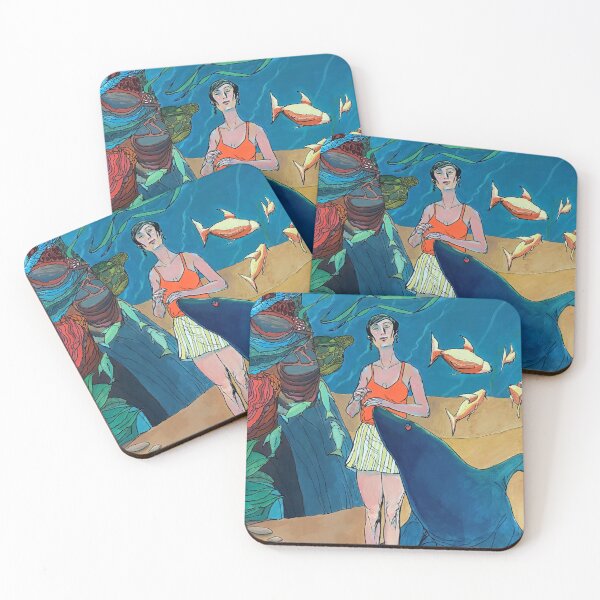 Item preview, The woman under the sea designed and sold by Le poulpe rêveur.