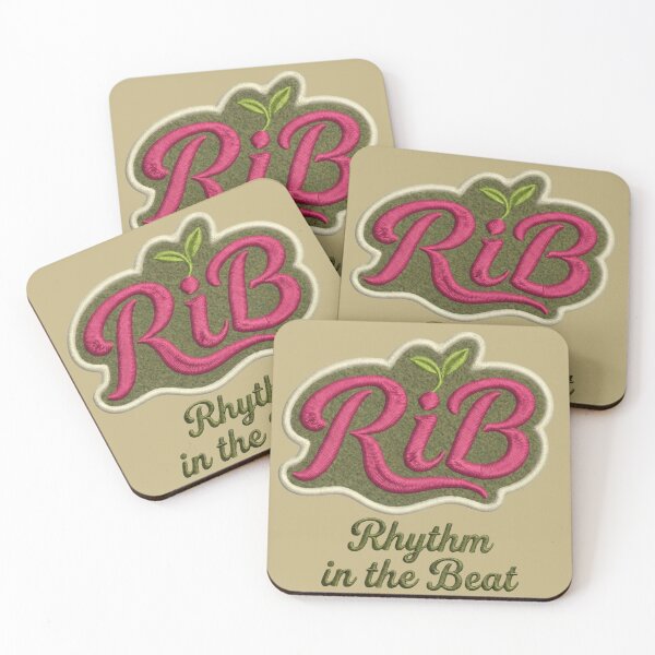 Item preview, RiB Cactus Rose Script Embroidered Texture Logo designed and sold by Rib-Brand.