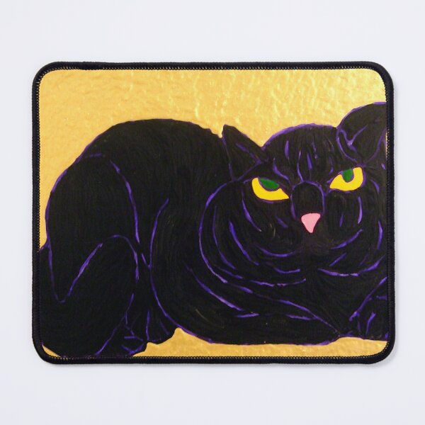 Item preview, Black cat designed and sold by Gluecknika.