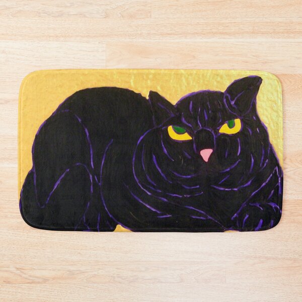 Artikelvorschau, Black cat entworfen und verkauft von Gluecknika.
