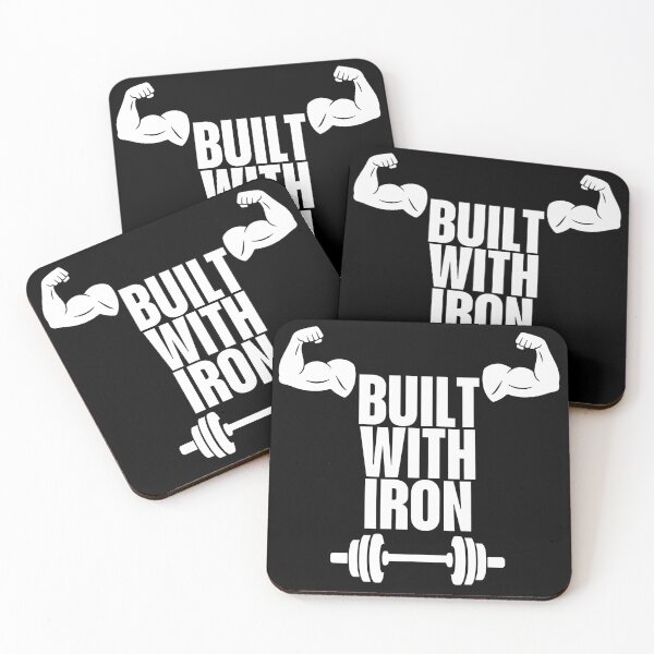 Item preview, Built With Iron Gym Workout designed and sold by HYPNK.