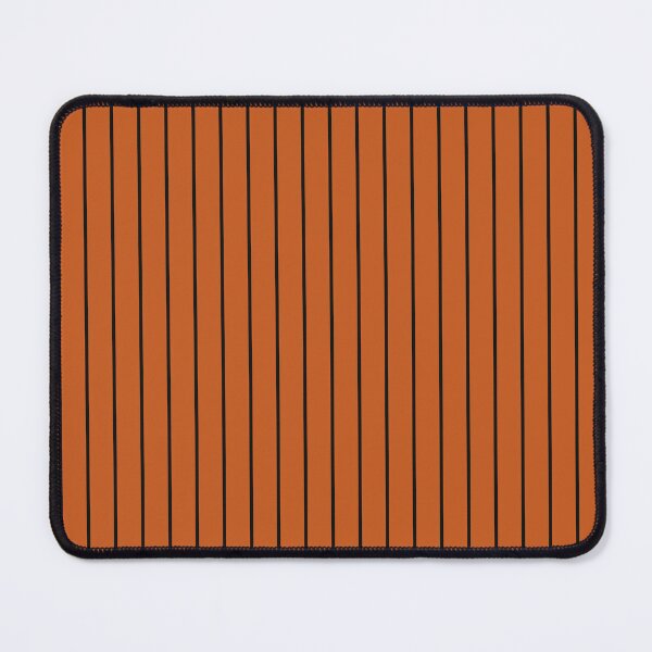 Item preview, Burnt Orange And Black Pinstripe Pattern designed and sold by pattern-archive.