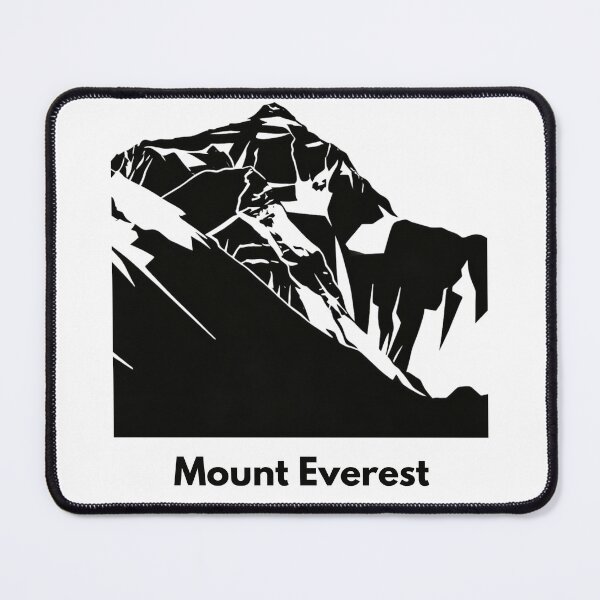 Item preview, Mount Everest Summit - Minimalist Mountaineering Silhouette designed and sold by Path&Peak.