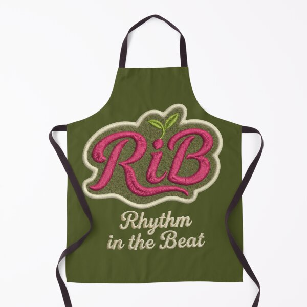 Item preview, RiB Cactus Rose Script Embroidered Texture Logo designed and sold by Rib-Brand.