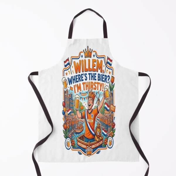 Item preview, Willem Where’s the Bier I’m Thirsty Funny Dutch Shirt | Koningsdag Amsterdam Party Tee | King’s Day Netherlands Beer Festival Design designed and sold by Sushikidsntoddlers.