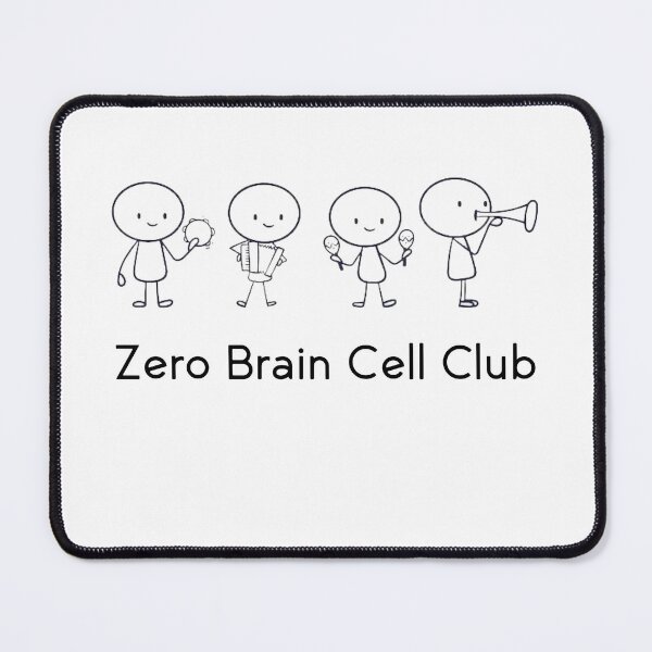Item preview, Zero Brain Cell Club designed and sold by GlimmerAura.