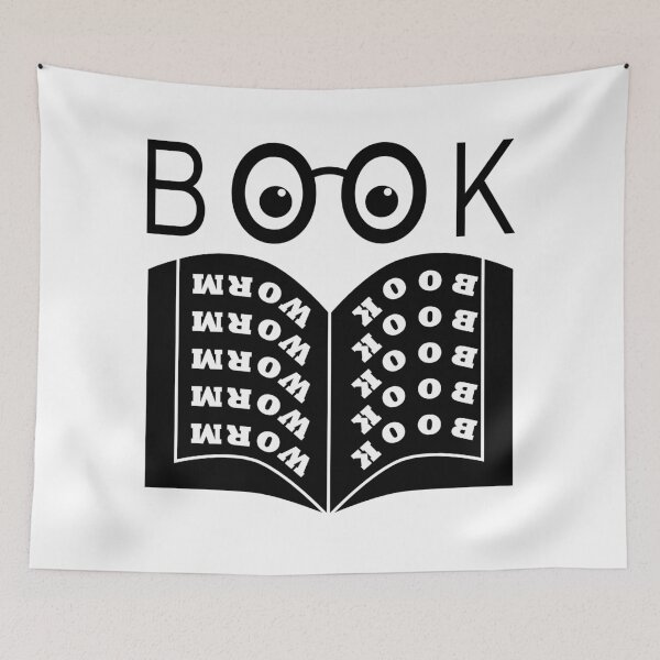 Item preview, Bookworm Reading Lover Graphic Design designed and sold by DrTol.
