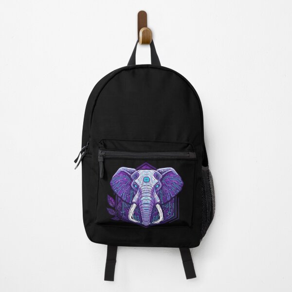 Item preview, Cyber Elephant Tech Art - Futuristic Neon Circuit African Elephant Illustration designed and sold by AbulailArt.