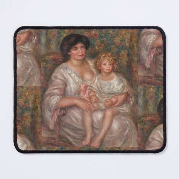 Item preview, Mere Et Enfant Mother and Child by Pierre-Auguste Renoir: Impressionist Poster designed and sold by artofuniverse.