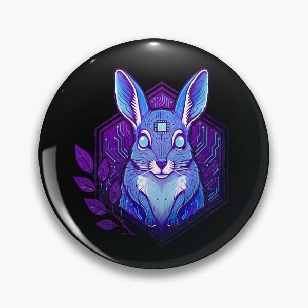 Item preview, Cyber Jerboa Tech Art - Futuristic Neon Circuit Desert Rodent Illustration designed and sold by AbulailArt.