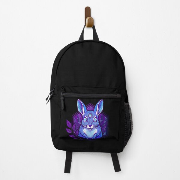 Item preview, Cyber Jerboa Tech Art - Futuristic Neon Circuit Desert Rodent Illustration designed and sold by AbulailArt.