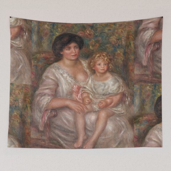 Item preview, Mere Et Enfant Mother and Child by Pierre-Auguste Renoir: Impressionist Poster designed and sold by artofuniverse.