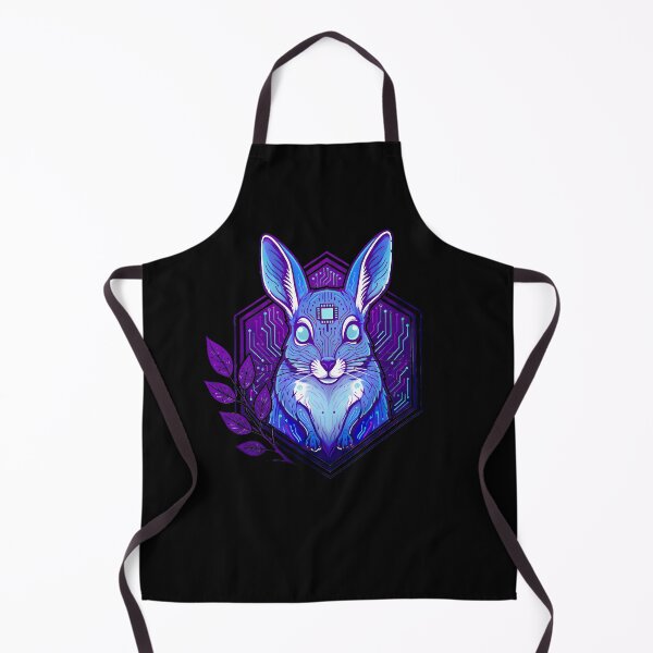 Item preview, Cyber Jerboa Tech Art - Futuristic Neon Circuit Desert Rodent Illustration designed and sold by AbulailArt.