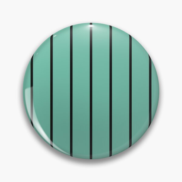 Item preview, Pastel Green And Black Pinstripe Pattern designed and sold by pattern-archive.