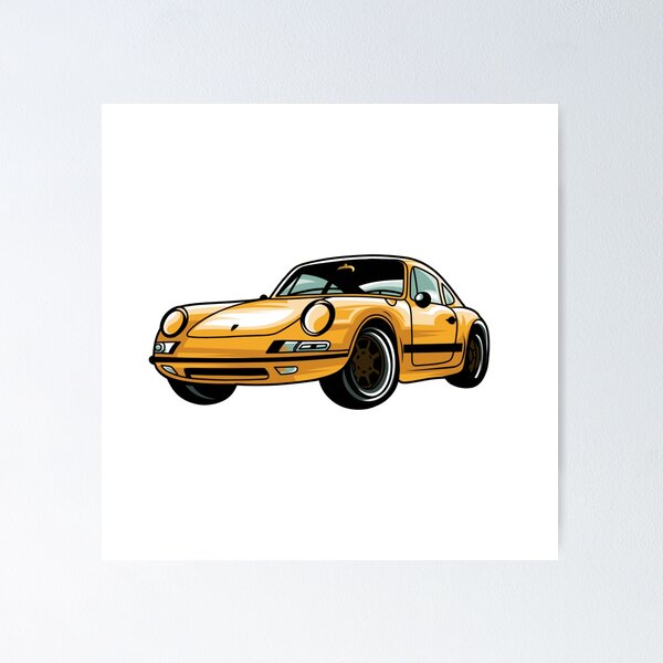 Item preview, Vintage Car Sticker  designed and sold by Chinmay1208.