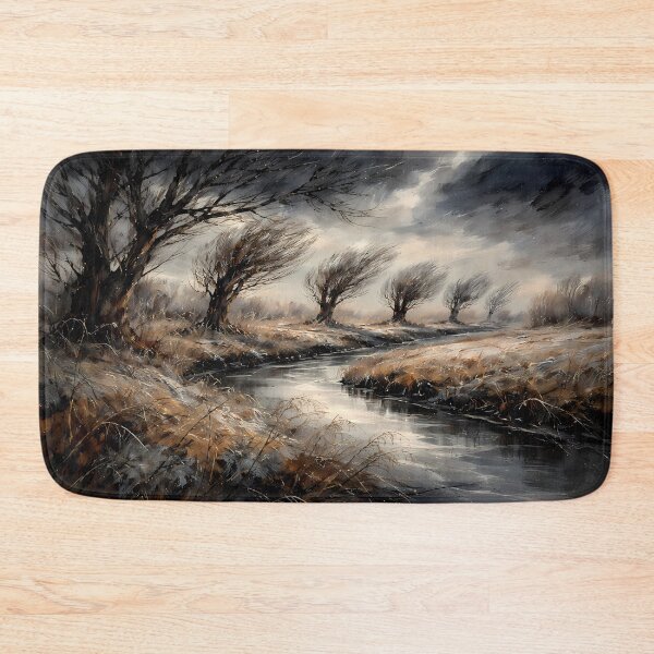 Item preview, Windy River Landscape designed and sold by cuprum.
