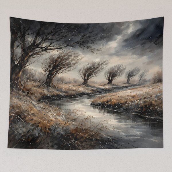 Item preview, Windy River Landscape designed and sold by cuprum.