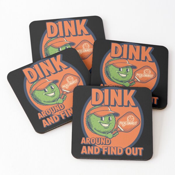 Item preview, Pickleball Dink Around And Find Out Funny Player designed and sold by LuminOrb.