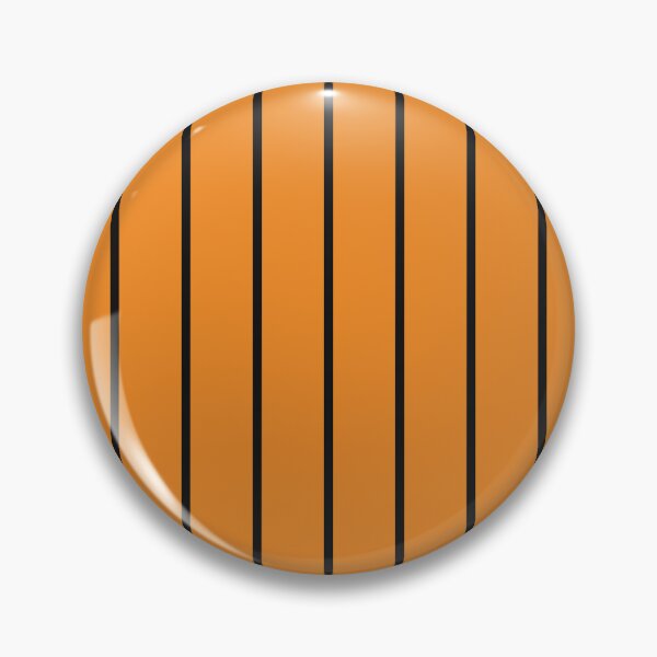 Item preview, Orange And Black Pinstripe Pattern designed and sold by pattern-archive.