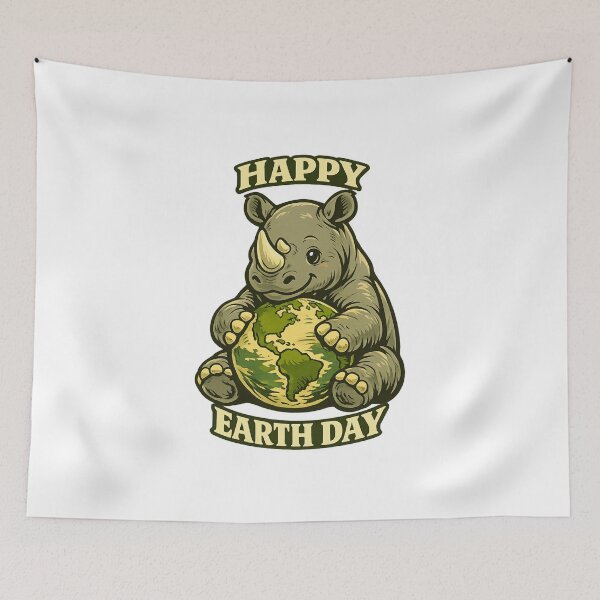 Item preview, Happy Earth Day designed and sold by LuveraxArt.