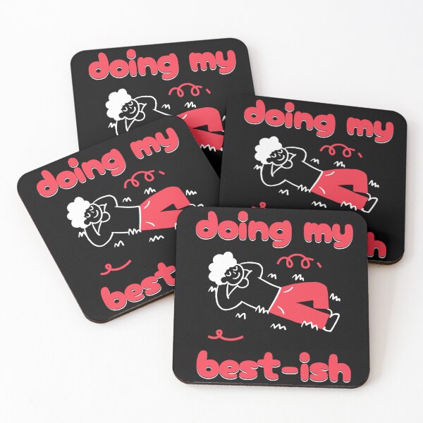 Item preview, Doing My Best-ish Funny Sketch Figure Doodle Sarcastic Life designed and sold by stylboutique.