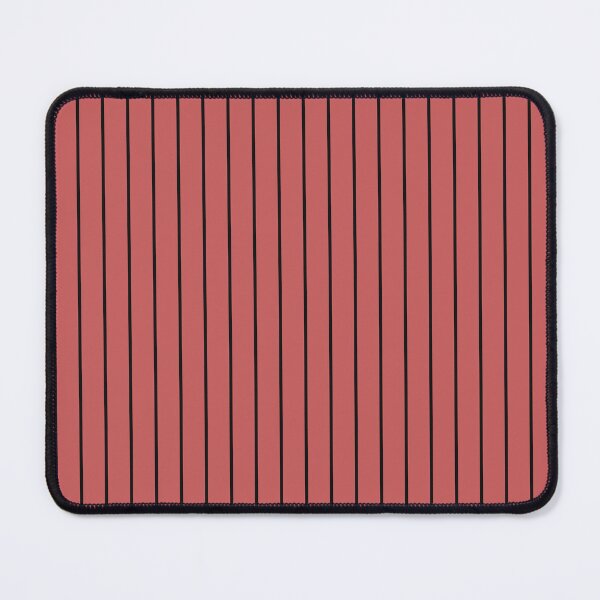 Item preview, Pastel Red And Black Pinstripe Pattern designed and sold by pattern-archive.