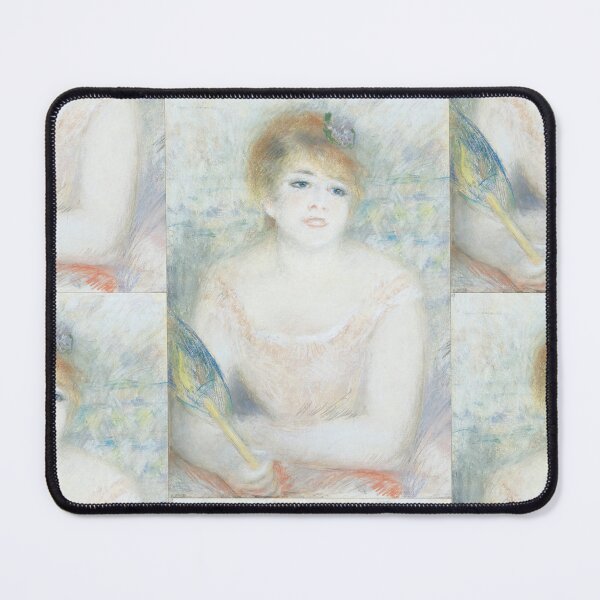 Item preview, Mlle Jeanne Samary by Pierre-Auguste Renoir: Romantic Impressionist Portrait Poster designed and sold by artofuniverse.