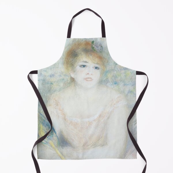 Item preview, Mlle Jeanne Samary by Pierre-Auguste Renoir: Romantic Impressionist Portrait Poster designed and sold by artofuniverse.