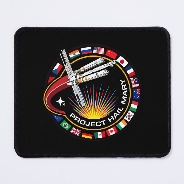 Item preview, Project Hail Mary Mission Patch With Countries designed and sold by MenaDesigne.