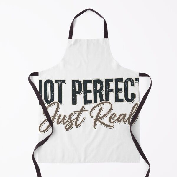 Item preview, Not Perfect Just Real Typography Design | Real Life Quote Aesthetic | Self Love Motivation Sticker designed and sold by Velmora Studio.