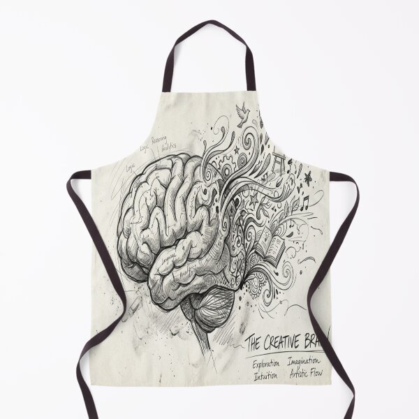 Item preview, The Creative Brain - Artistic Human Anatomy Illustration designed and sold by Super beautiful art.