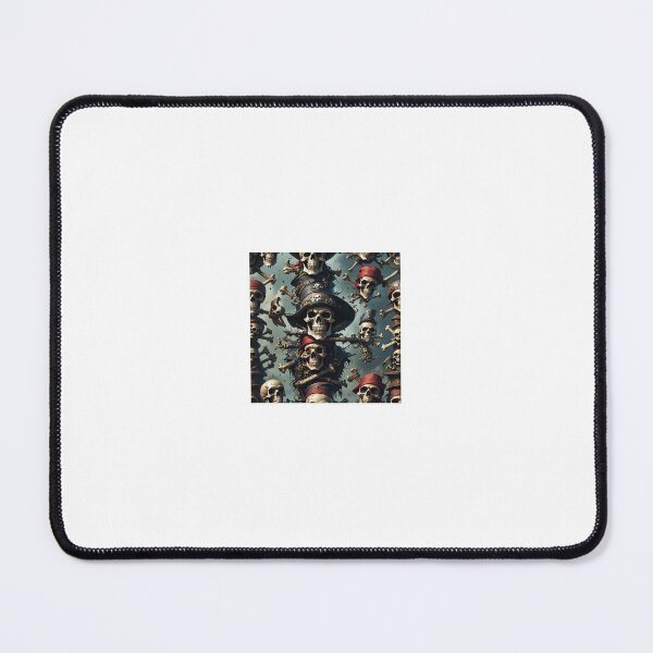 Item preview, skulls in tophats designed and sold by Pacific  pixel lab.