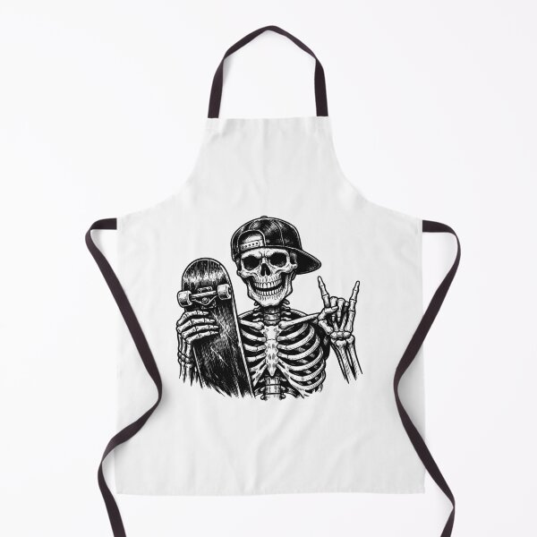 Item preview, Skater Skeleton with Skateboard – Cool Streetwear Skull Rock Design designed and sold by timizar.