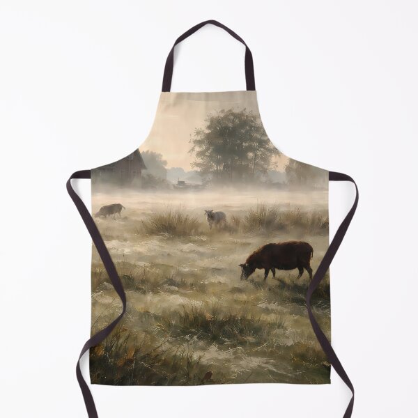 Item preview, Morning Mist on Pasture designed and sold by cuprum.