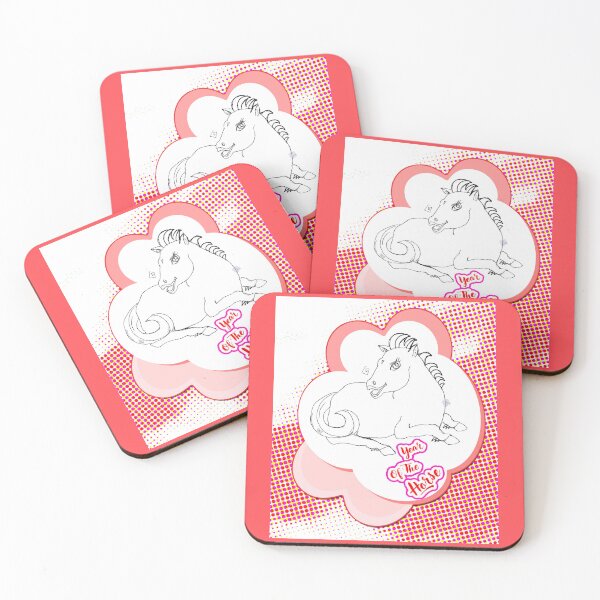 Item preview, Year Of The Horse - Sweet Pony Horse (Original Drawing by ACCI) designed and sold by VanyssaGraphics.