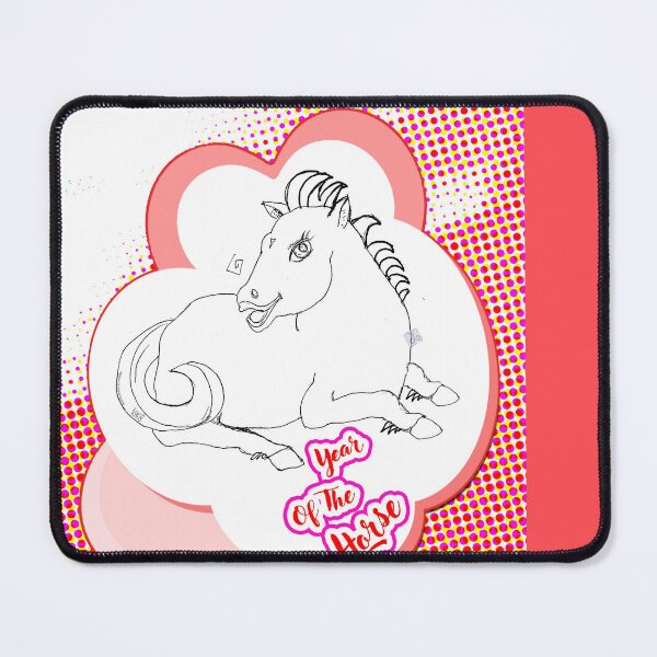 Item preview, Year Of The Horse - Sweet Pony Horse (Original Drawing by ACCI) designed and sold by VanyssaGraphics.