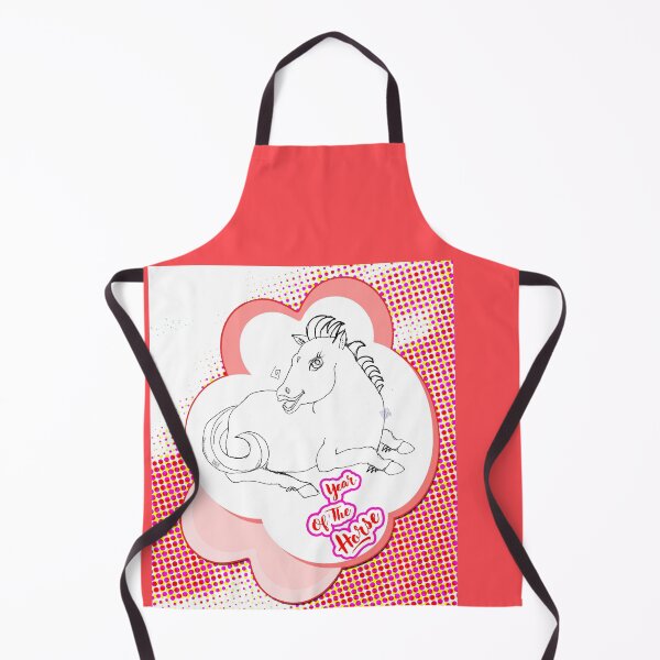 Item preview, Year Of The Horse - Sweet Pony Horse (Original Drawing by ACCI) designed and sold by VanyssaGraphics.