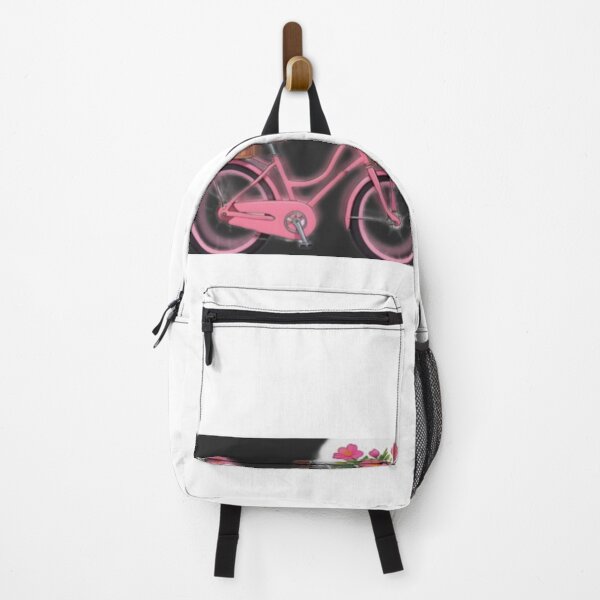 Item preview, Princess Pink Bicycle Design | Cute Aesthetic Girl Bike with Flowers | Girly Floral Bicycle Art designed and sold by PixelVibe Art.
