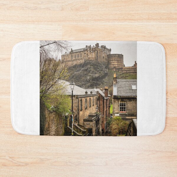 Item preview, Edinburgh Castle on a wet day. designed and sold by Nigel R Bell Photography.