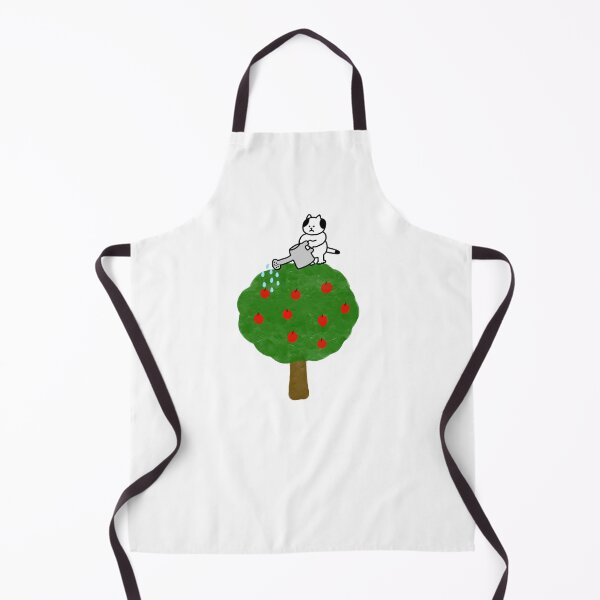 Item preview, a Cat watering the tree on the tree designed and sold by superbaechoo.