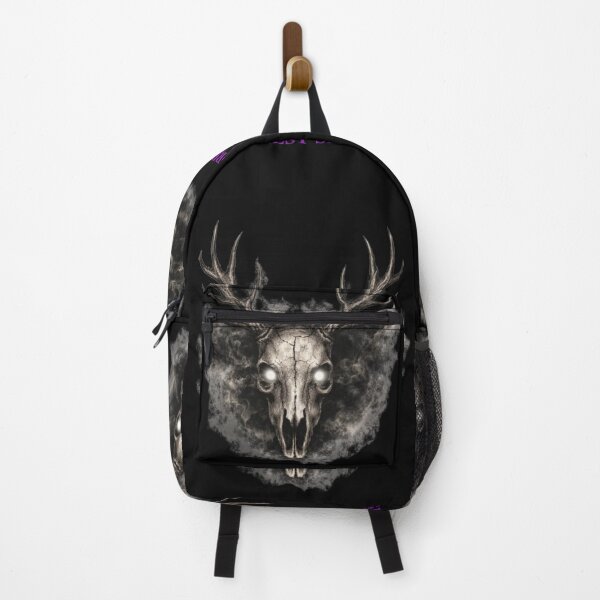 Artikelvorschau, Forest Spirit Skull Shirt – Dark Aesthetic Gothic Streetwear Tee entworfen und verkauft von UnglaublichGut.
