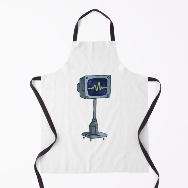 Item preview, Retro Monitor Heartbeat Cartoon Device designed and sold by Snowdog-Art.