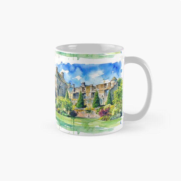 Item preview, Watercolour illustration of Falkland Palace, Fife, Scotland designed and sold by davidelder.