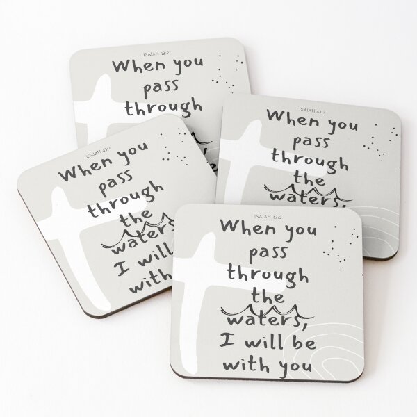 Item preview, Isaiah 43:2 - Leading you through waters designed and sold by itsmenat.