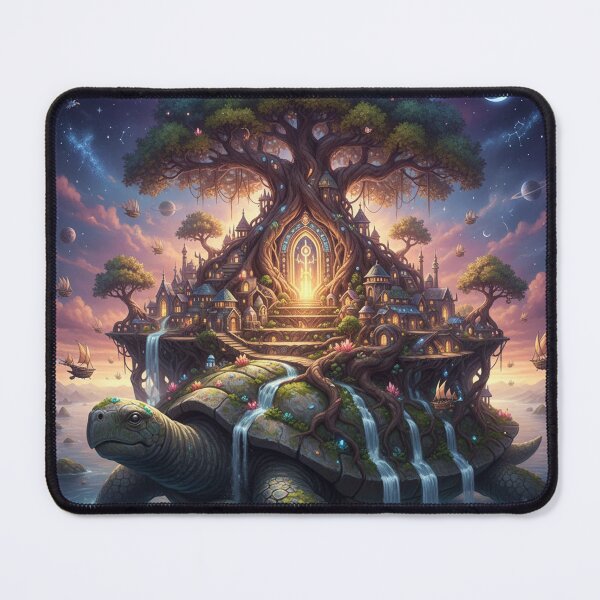 Item preview, Luminous Tree Island on Giant Turtle designed and sold by Krfto.