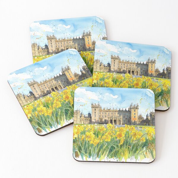 Item preview, Copy of Watercolour illustration of Floors Castle, Scottish Borders designed and sold by davidelder.