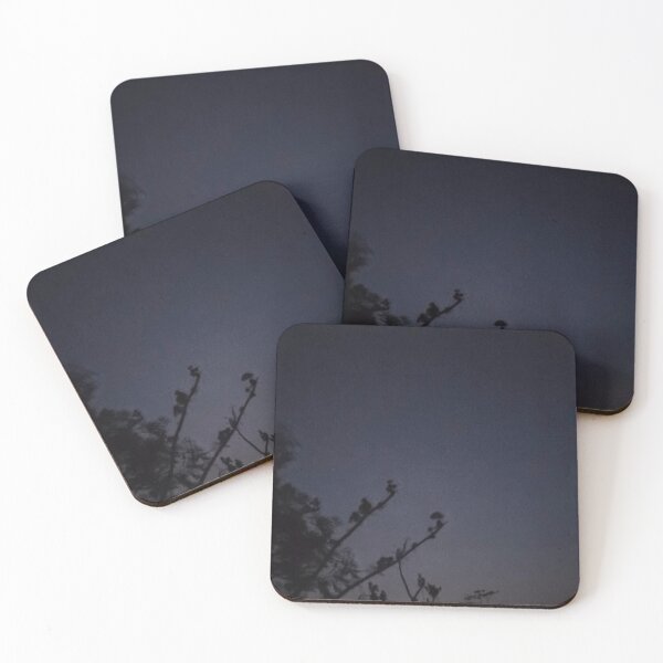 Item preview, Dark Night Sky Aesthetic with Tree Silhouette – Moody Nature Photography designed and sold by PixelVibe Art.